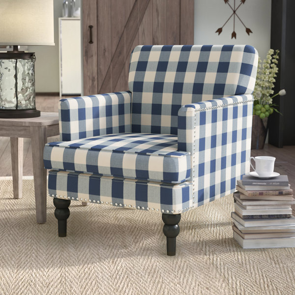 Blue Elephant Upholstered Armchair & Reviews Wayfair.co.uk